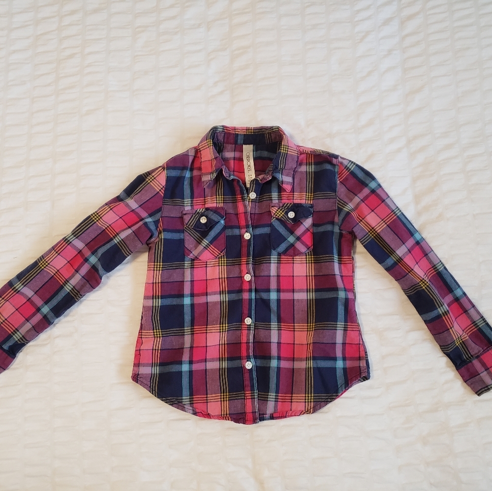 Girl's flannel, Cherokee, 6/6x